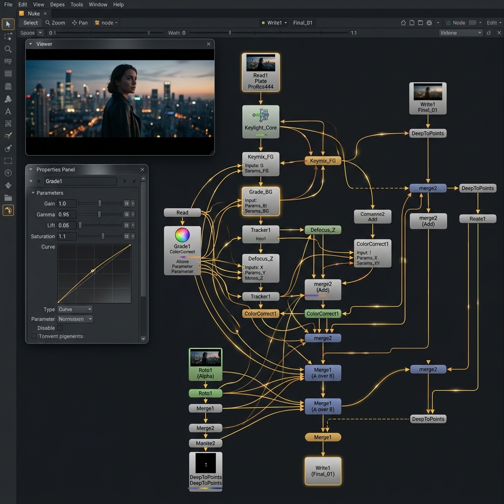 Bounding Box management in Nuke node graph